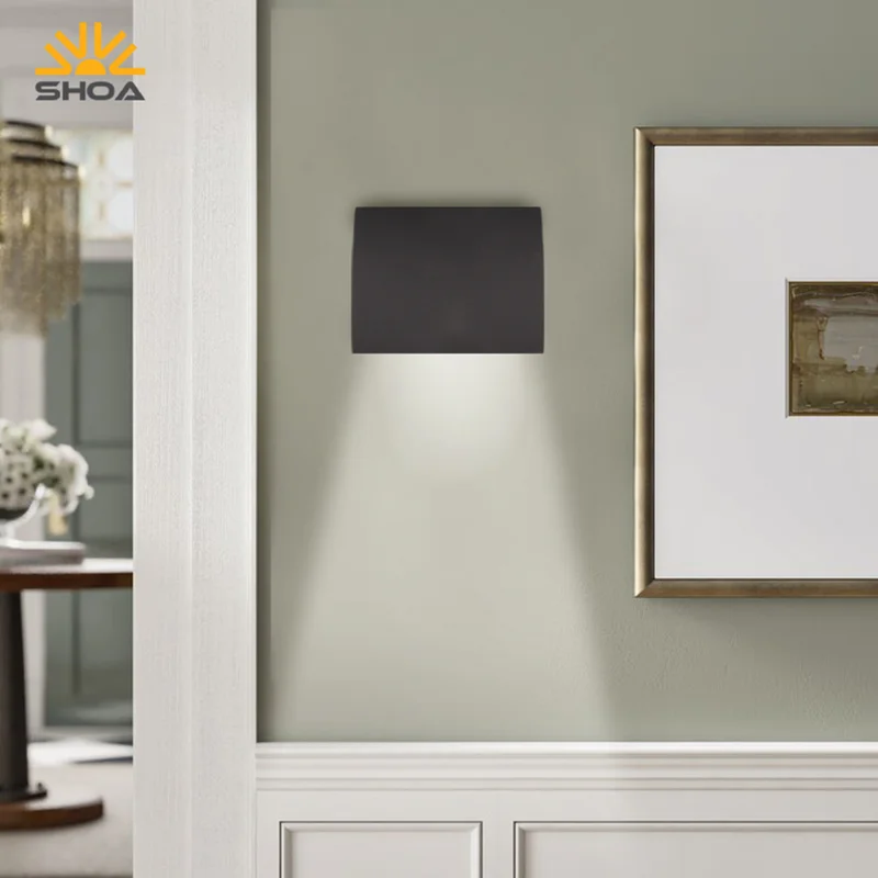 چراغ دیواری شعاع مدل Sh-101 - خاکستری